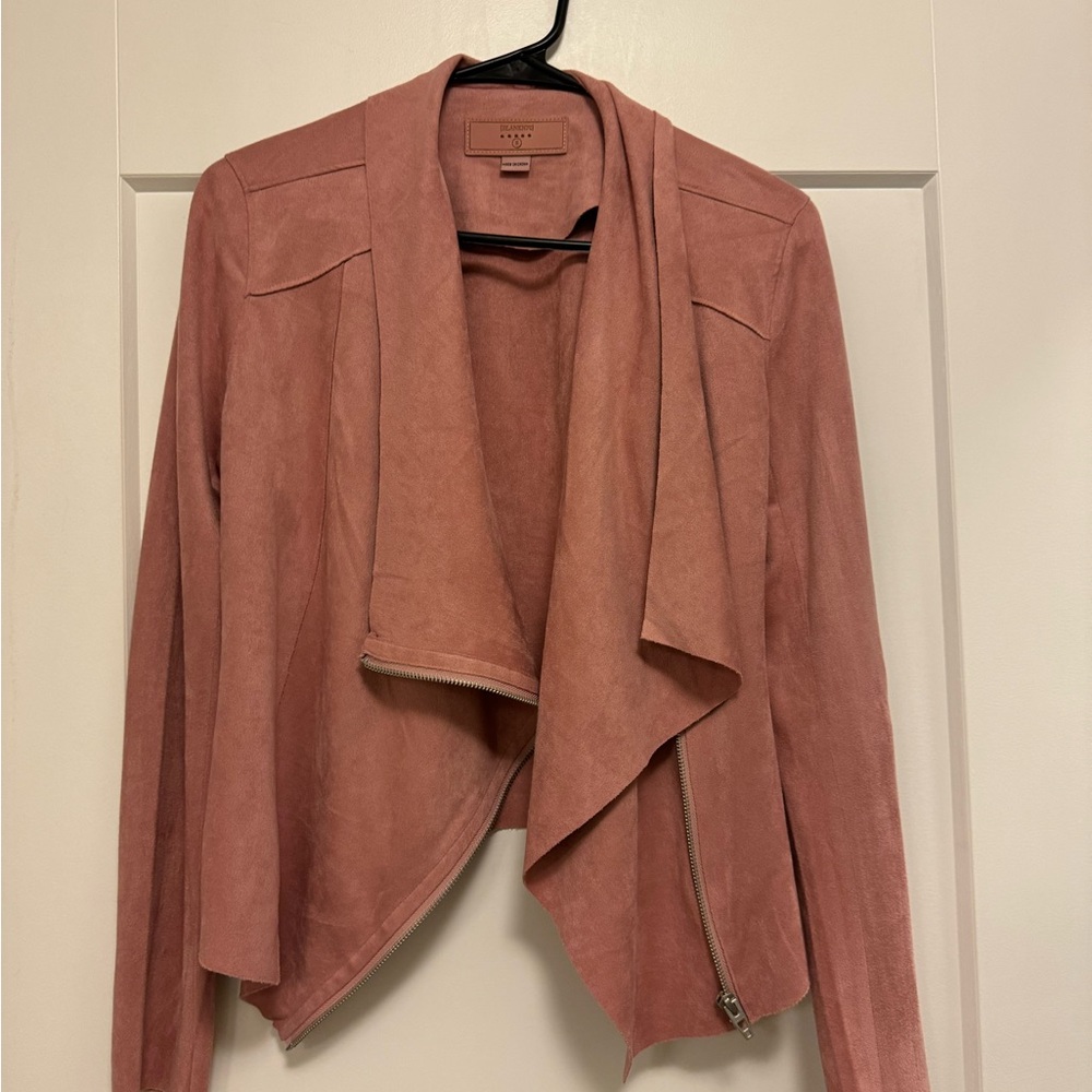 Suede mauve jacket. Very soft. Brand new
